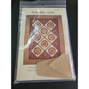 Laundry Basket Quilts Dresden Star Pattern LBQ-DS01-P
